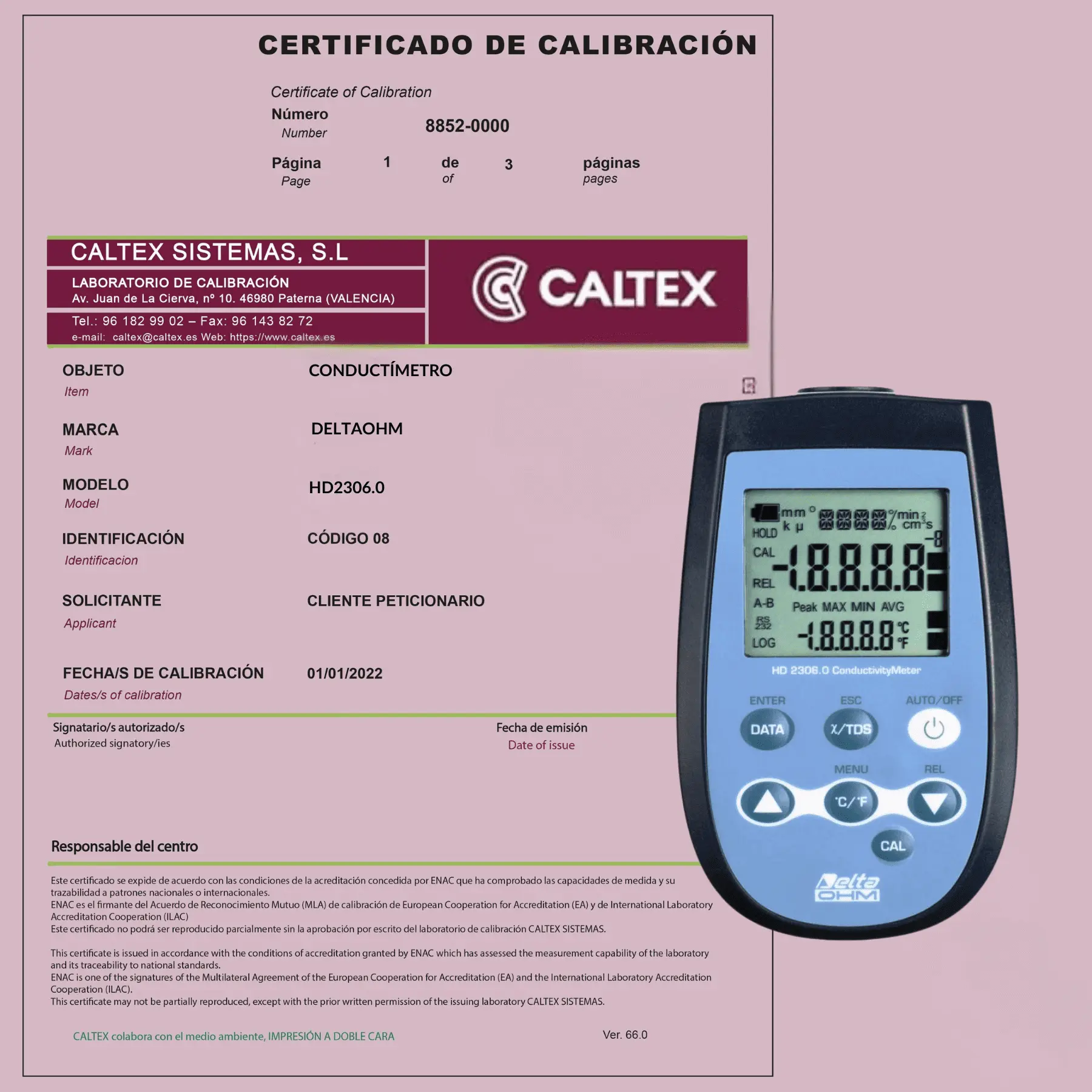 Calibración de Conductímetro