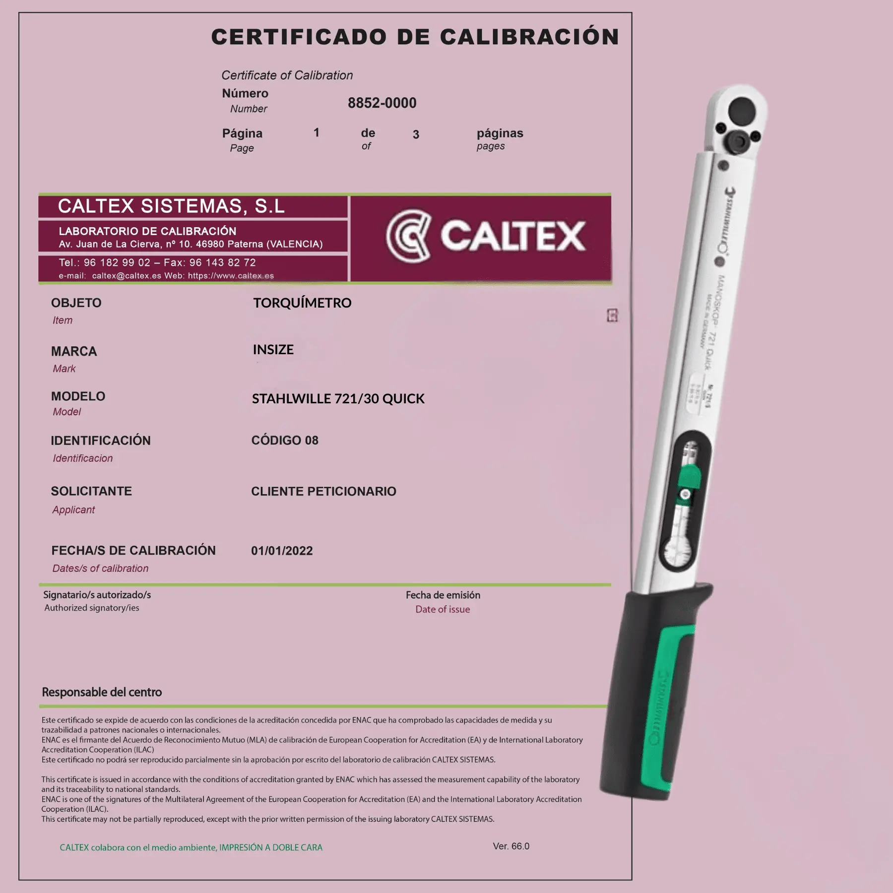 Calibración de Torquímetros