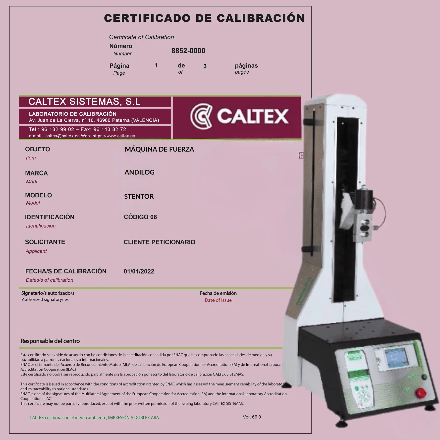 Calibración de prensas