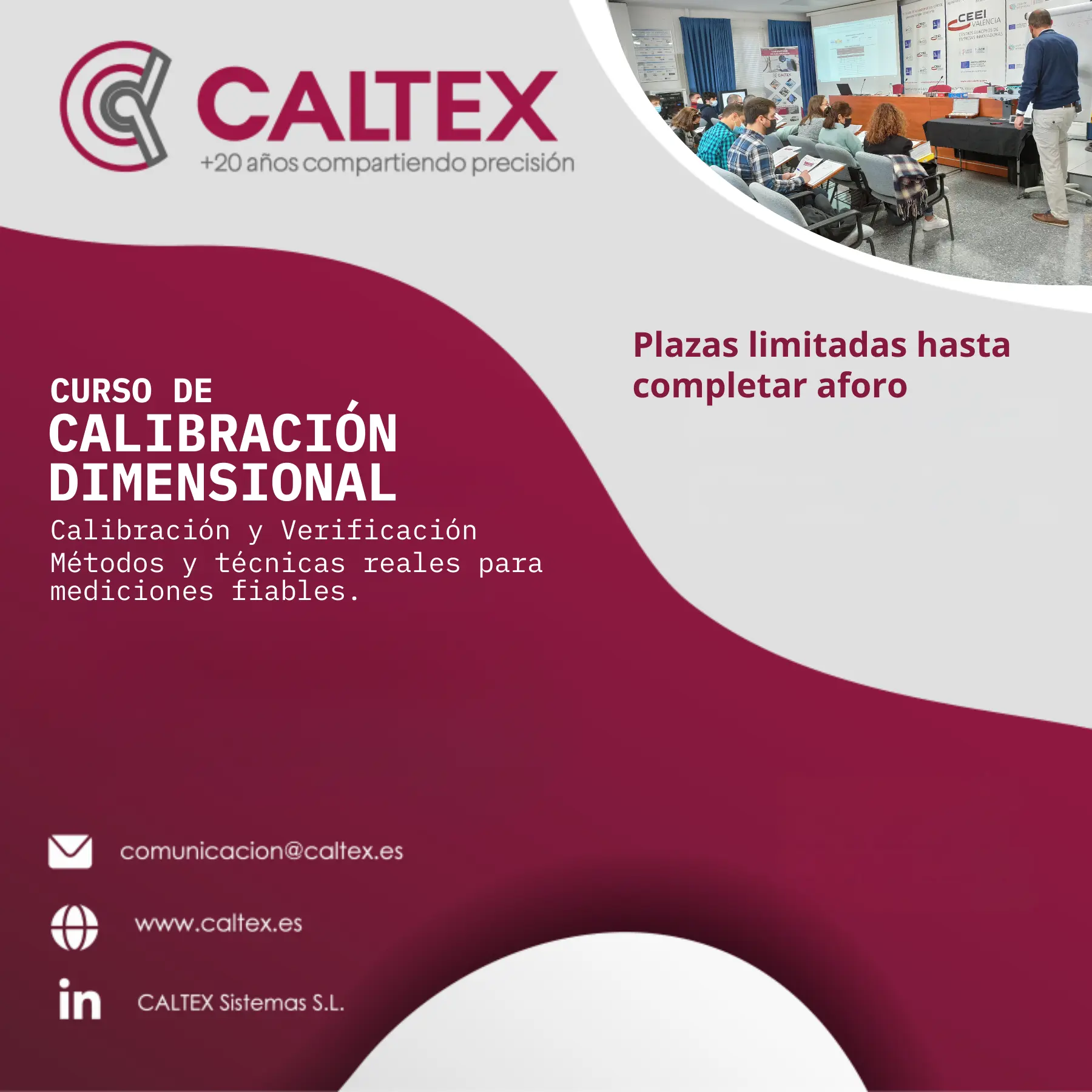 Curso de Calibración y verificación Dimensional